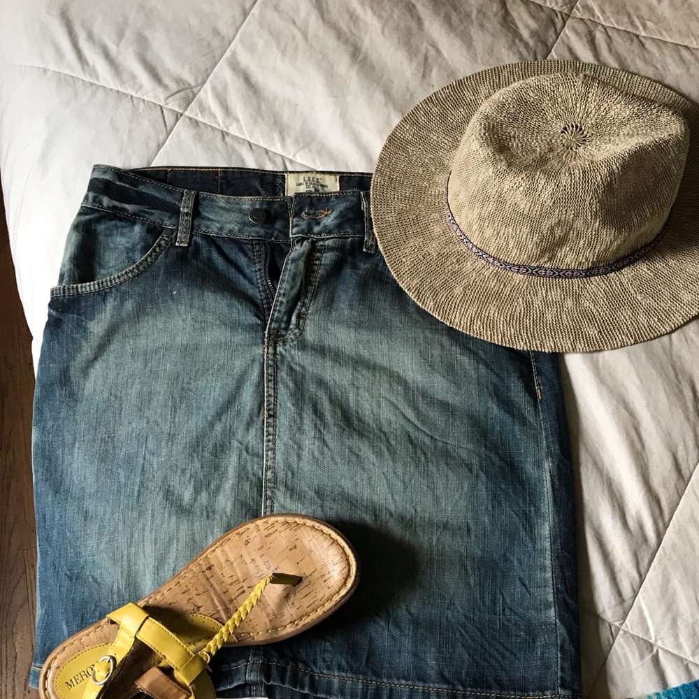 Denim Skirt